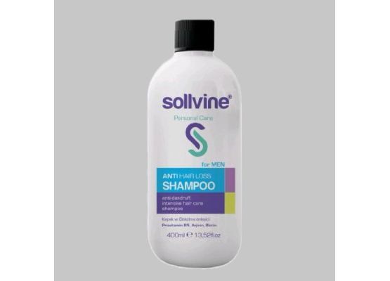 Sollvine Erkek Saç Dökülme Karşıtı Şampuan