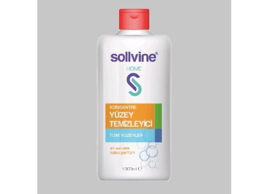 Sollvine Konsantre Yüzey Temizleyici – Tüm Yüzeyler İçin