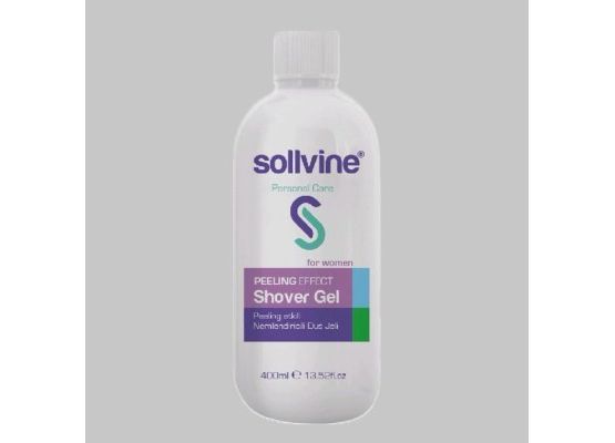 Sollvine Peeling Etkili Nemlendirici Duş Jeli – Kadınlara Özel