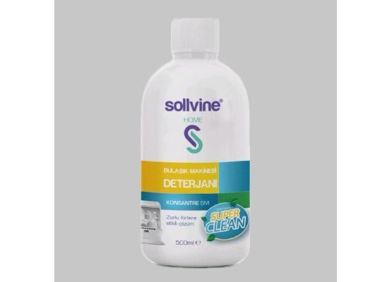 Sollvine Bulaşık Makinesi Deterjanı – Konsantre Sıvı