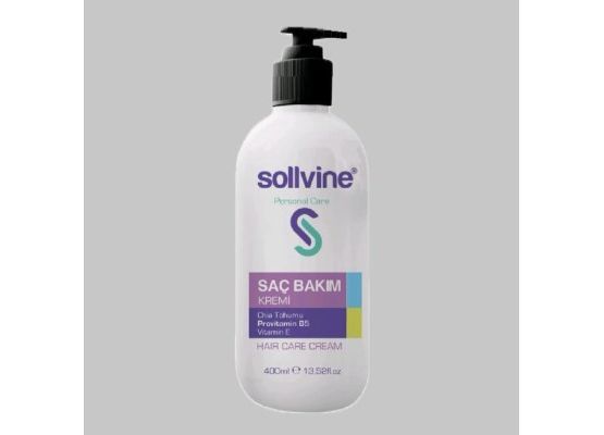 Sollvine Saç Bakım Kremi – Besleyici & Onarıcı Formül