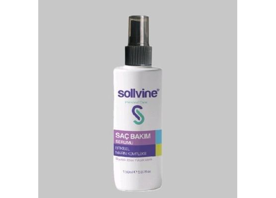 Sollvine Saç Bakım Serumu – Bitkisel Marin Kompleks