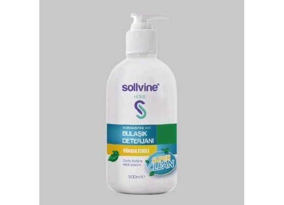 Sollvine Konsantre Sıvı Bulaşık Deterjanı – Yüksek Etkili