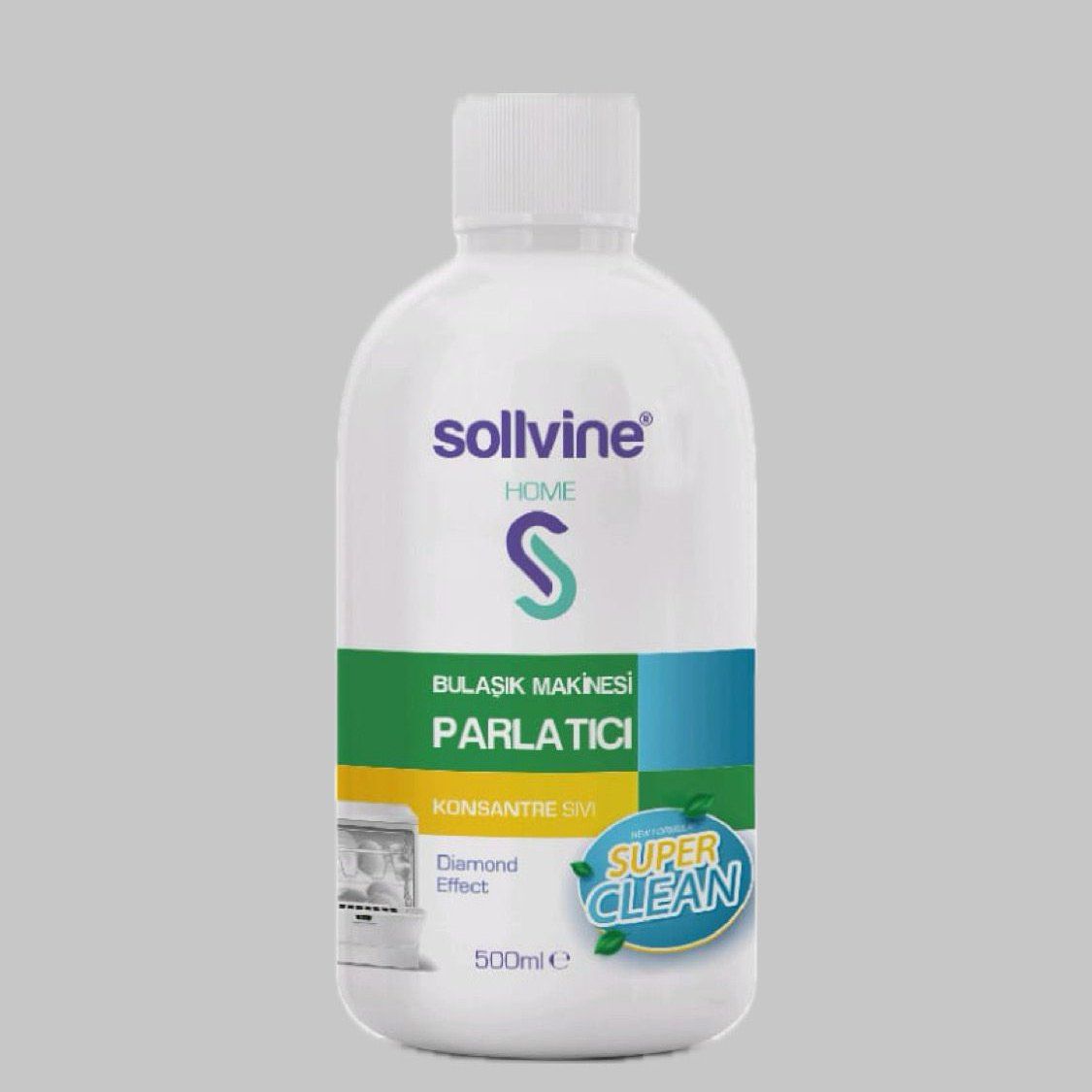 Sollvine Bulaşık Makinesi Parlatıcısı – Konsantre Sıvı