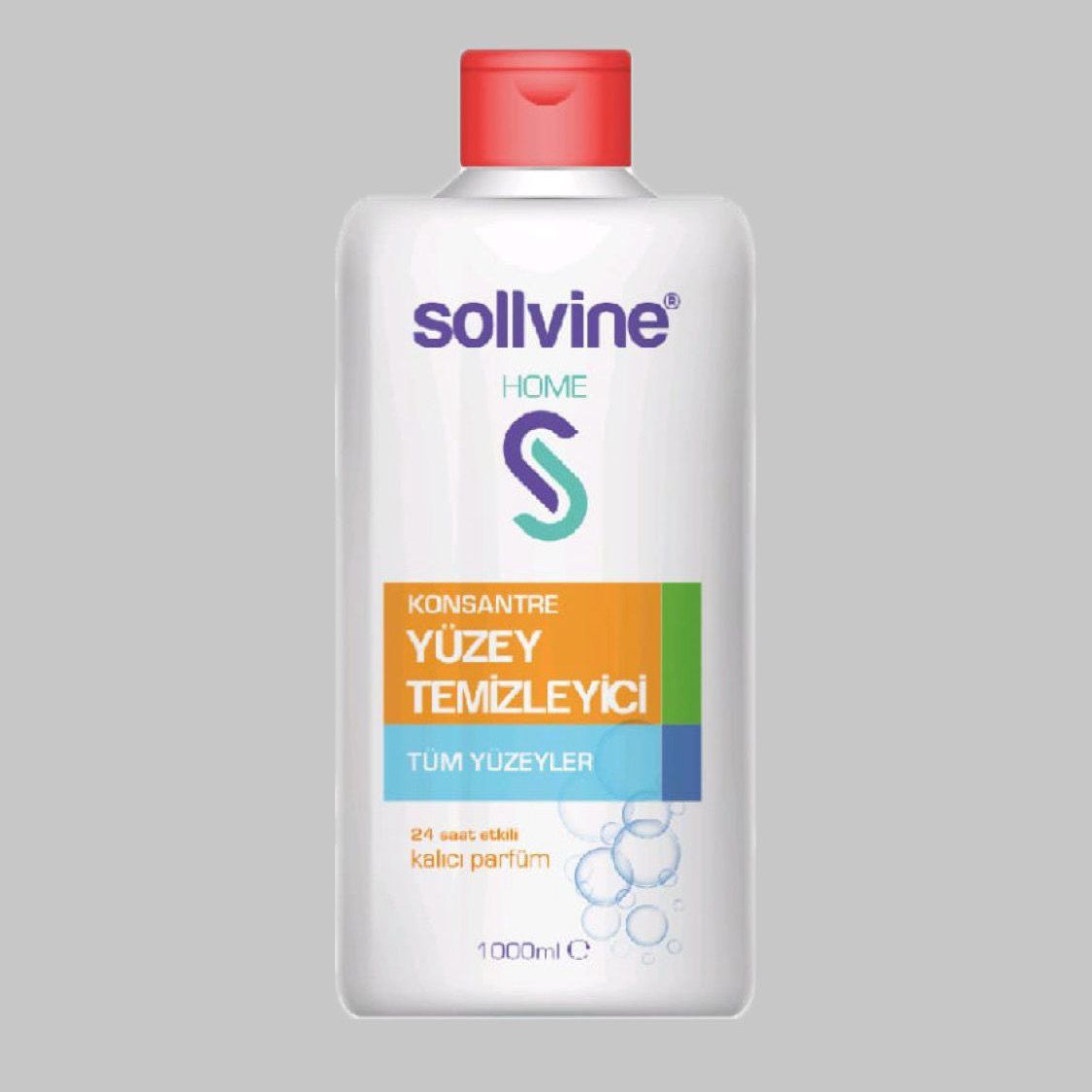 Sollvine Konsantre Yüzey Temizleyici – Tüm Yüzeyler İçin