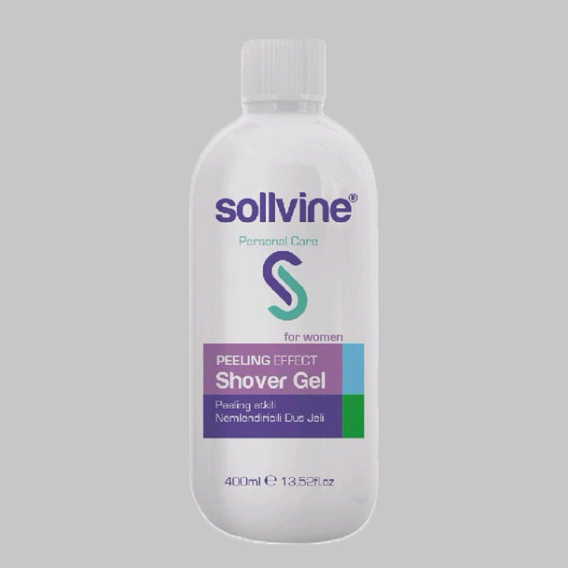 Sollvine Peeling Etkili Nemlendirici Duş Jeli – Kadınlara Özel