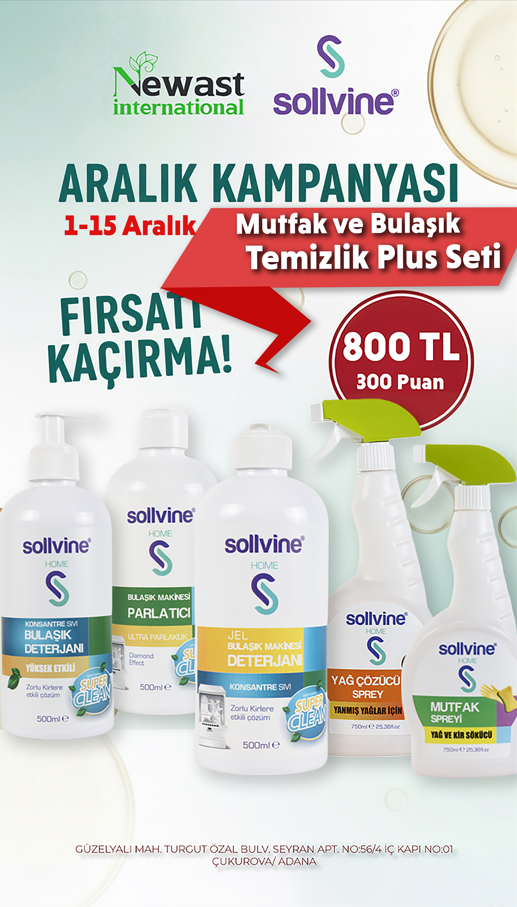 Mutfak & Bulaşık Temizlik Plus Seti